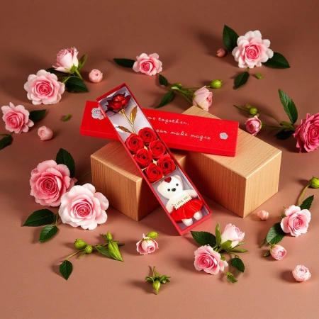 One-piece gift packaging box, exquisite gift box set One-piece gift packaging box, exquisite gift box set